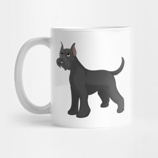 Giant Schnauzer Dog (Cropped Ears) Mug